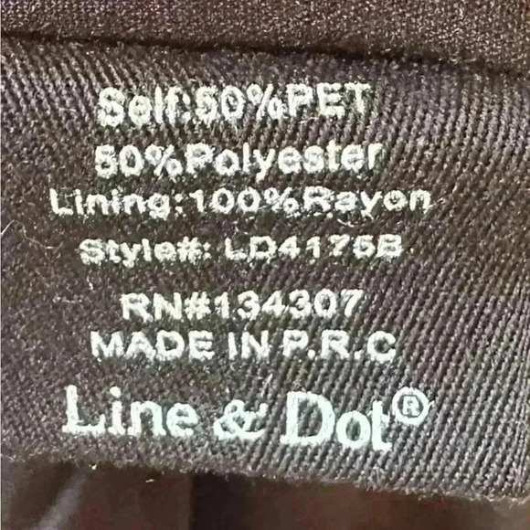 Line And Dot Black And Gold Sequin Mini Dress Size Medium - Picture 7 of 10